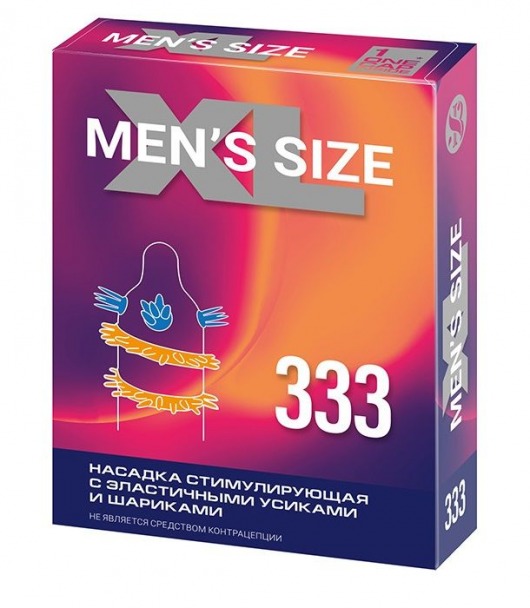 Стимулирующая насадка на пенис MEN SIZE 333 - Sitabella - в Барнауле купить с доставкой