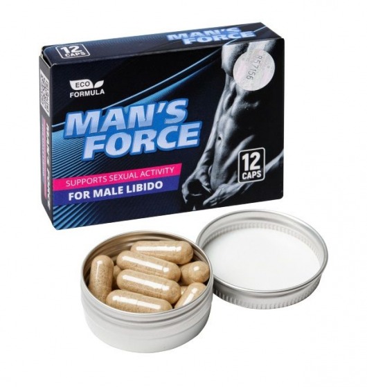 Пищевой концентрат для мужчин MANS FORCE  - 12 капсул - Sitabella - купить с доставкой в Барнауле
