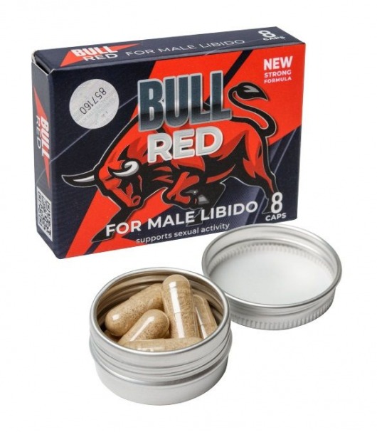 Пищевой концентрат для мужчин BULL RED - 8 капсул - Sitabella - купить с доставкой в Барнауле