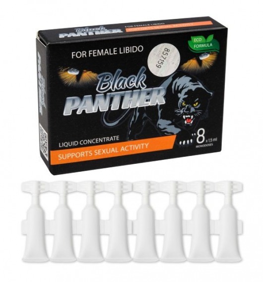 Пищевой концентрат для женщин BLACK PANTER - 8 монодоз (по 1,5 мл.) - Sitabella - купить с доставкой в Барнауле