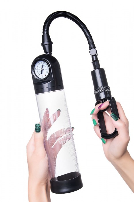 Прозрачная механическая помпа Helmer с манометром - Sexus - в Барнауле купить с доставкой