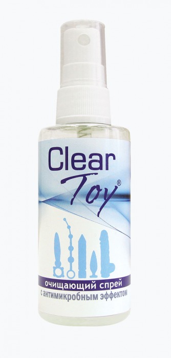 Очищающий спрей Clear Toy с антимикробным эффектом - 100 мл. - Биоритм - купить с доставкой в Барнауле