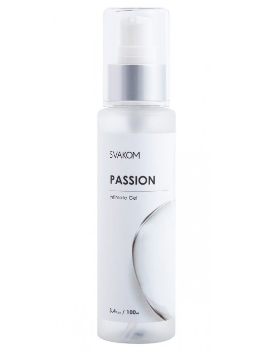 Смазка на водной основе Passion Intimate Gel - 100 мл. - Svakom - купить с доставкой в Барнауле