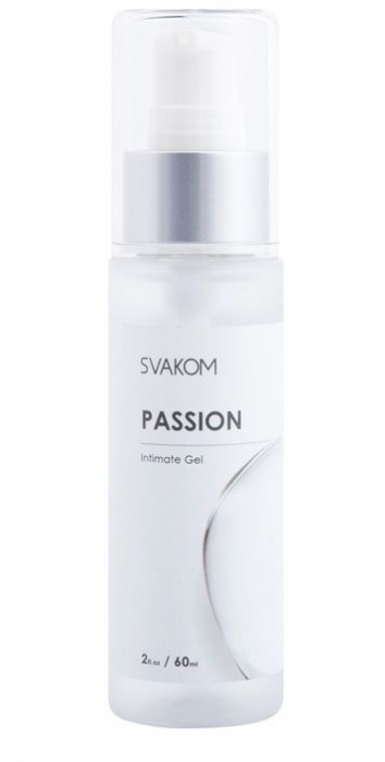 Смазка на водной основе Passion Intimate Gel - 60 мл. - Svakom - купить с доставкой в Барнауле