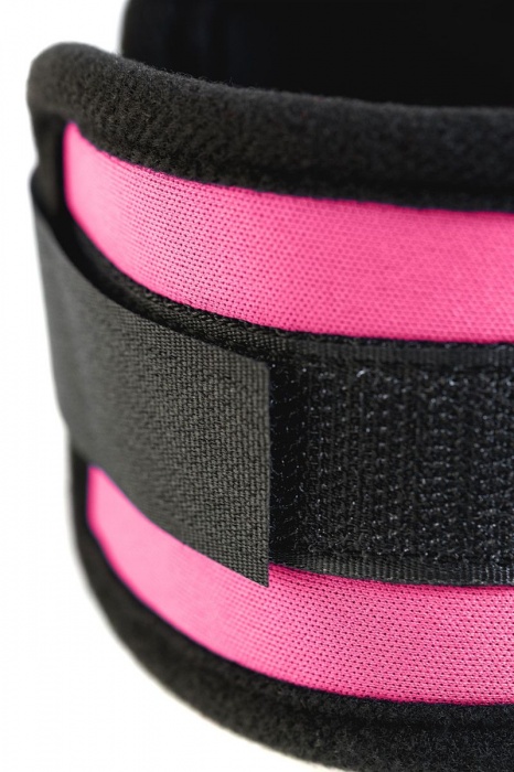 Оковы на ноги из неопрена розового цвета - ToyFa - купить с доставкой в Барнауле