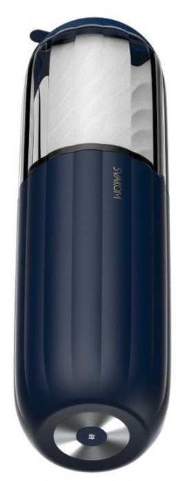 Черно-белый интерактивный мастурбатор Alex Neo 2 - Svakom - в Барнауле купить с доставкой