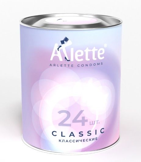 Классические презервативы Arlette Classic - 24 шт. - Arlette - купить с доставкой в Барнауле