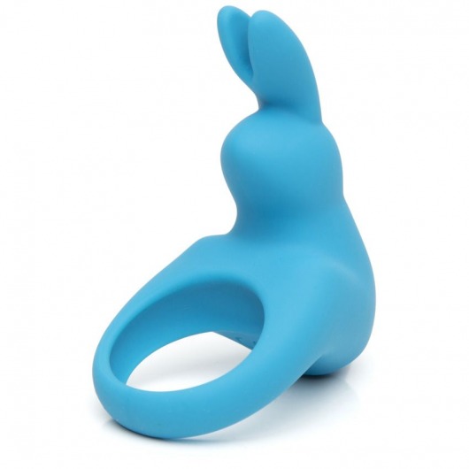 Голубое эрекционное виброкольцо Happy Rabbit Rechargeable Rabbit Cock Ring - Happy Rabbit - в Барнауле купить с доставкой