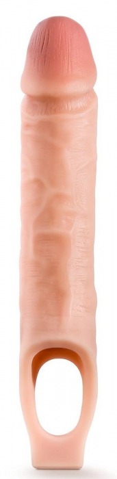 Телесная насадка на пенис 10 Inch Cock Sheath Extender - 25 см. - Blush Novelties - в Барнауле купить с доставкой