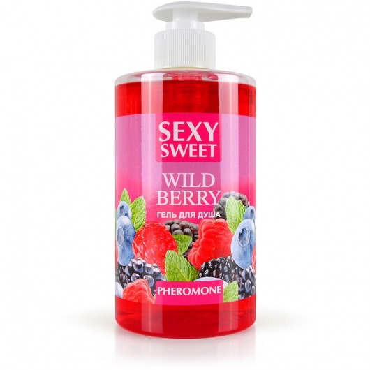 Гель для душа Sexy Sweet Wild Berry с ароматом лесных ягод и феромонами - 430 мл. -  - Магазин феромонов в Барнауле