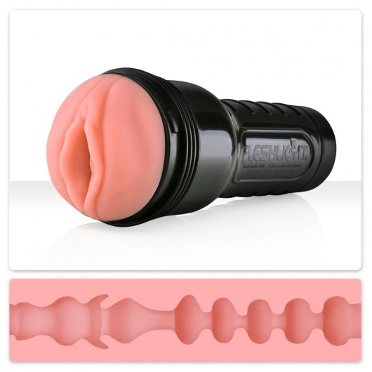 Мастурбатор-вагина Fleshlight - Pink Lady Mini-Lotus - Fleshlight - в Барнауле купить с доставкой