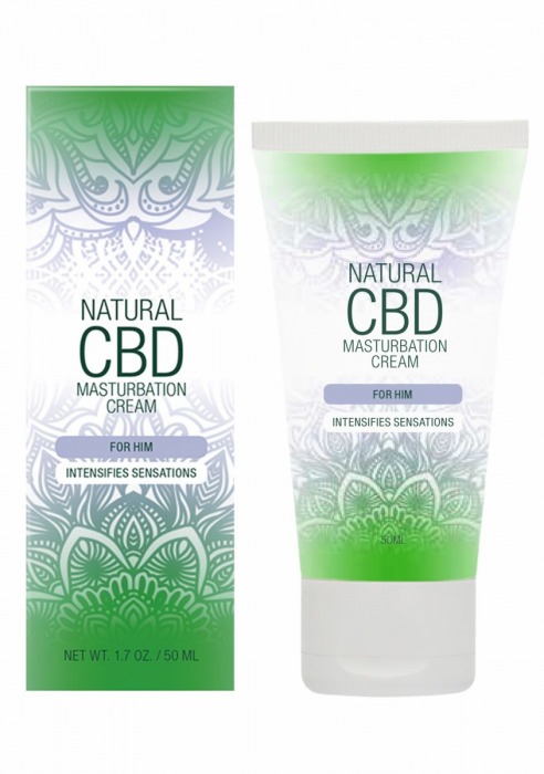 Крем для мастурбации для мужчин Natural CBD Masturbation Cream For Him - 50 мл. - Shots Media BV - купить с доставкой в Барнауле