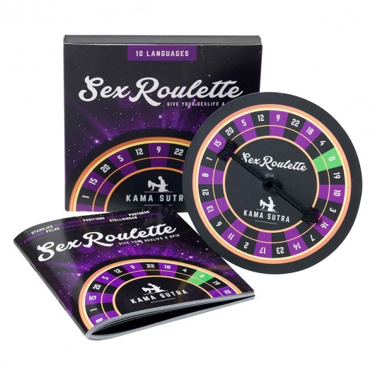 Настольная игра-рулетка Sex Roulette Kamasutra - Tease&Please - купить с доставкой в Барнауле