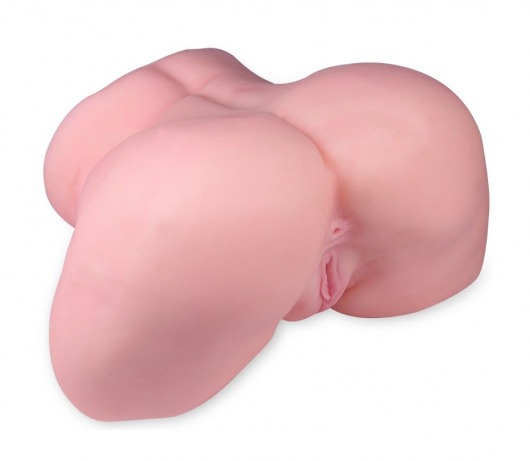 Реалистичный мастурбатор-полуторс с 2 рабочими отверстиями - S-HANDE - в Барнауле купить с доставкой