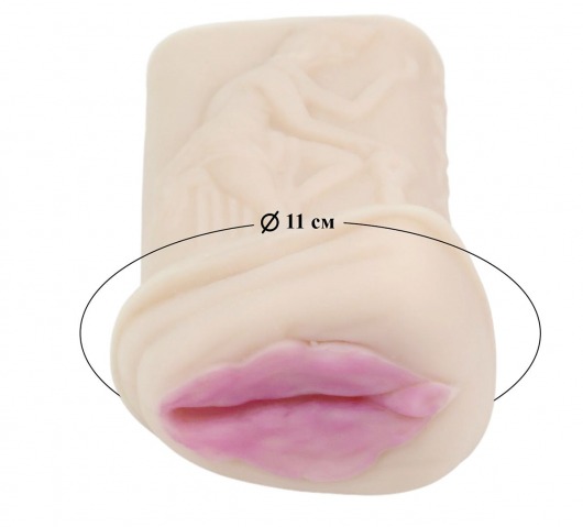 Мастурбатор-вагина из киберкожи - LOVETOY (А-Полимер) - в Барнауле купить с доставкой