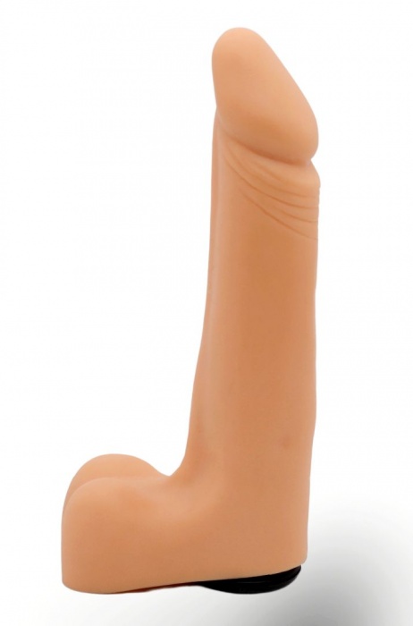 Реалистичный фаллоимитатор на трусиках с плугом - 18,5 см. - LOVETOY (А-Полимер) - купить с доставкой в Барнауле