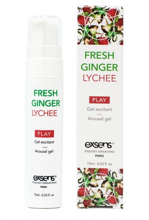 Возбуждающий гель Fresh Ginger Lychee Arousal Gel - 15 мл. - Exsens - купить с доставкой в Барнауле