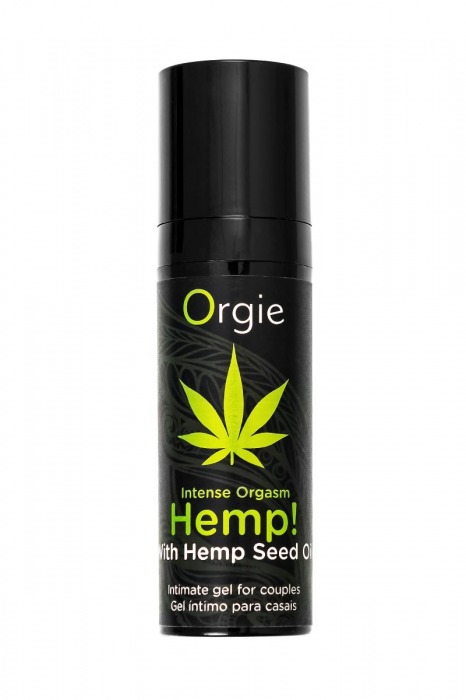 Возбуждающий интимный гель для пар ORGIE Hemp Intense Orgasm - 15 мл. - ORGIE - купить с доставкой в Барнауле
