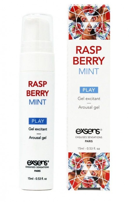 Возбуждающий гель Raspberry Mint с ароматом малины и мяты - 15 мл. - Exsens - купить с доставкой в Барнауле