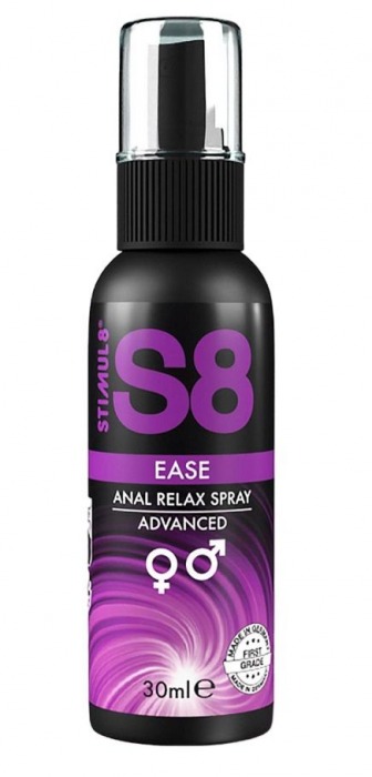 Расслабляющий анальный спрей S8 Ease Anal Relax Spray - 30 мл. - Stimul8 - купить с доставкой в Барнауле