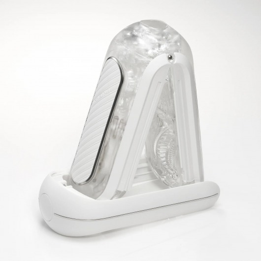 Белый мастурбатор Tenga Flip Zero Gravity с вибрацией - Tenga - в Барнауле купить с доставкой