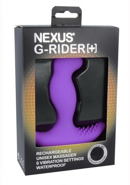 Фиолетовый вибромассажер простаты Nexus G-Rider+ - 12,6 см. - Nexus Range - в Барнауле купить с доставкой