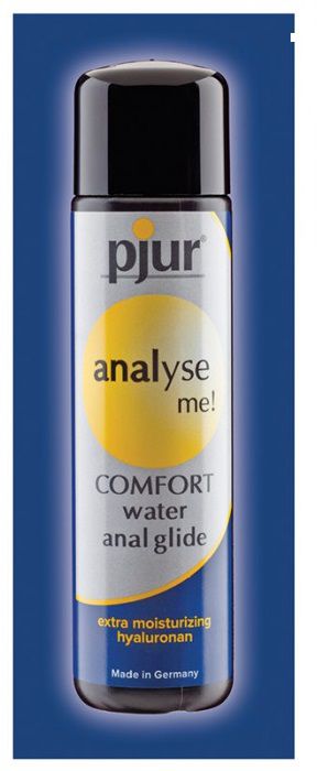 Анальный лубрикант pjur ANALYSE ME Comfort Water Anal Glide - 2 мл. - Pjur - купить с доставкой в Барнауле