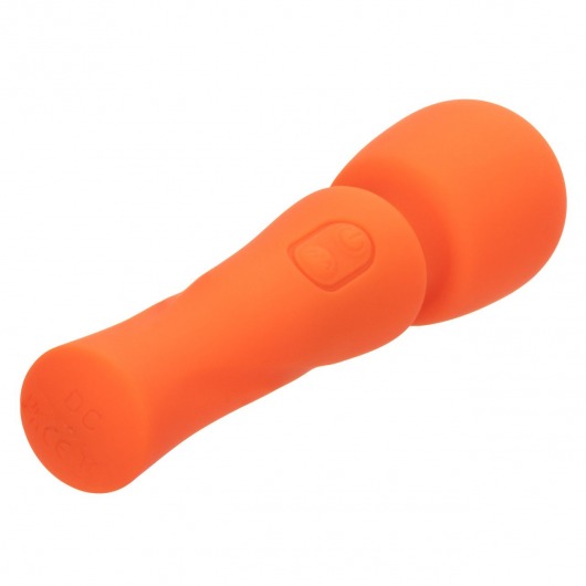 Оранжевый вибромассажер Stella Liquid Silicone Mini Massager - 14,5 см. - California Exotic Novelties