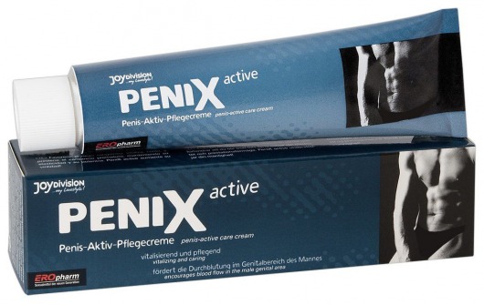Возбуждающий крем для мужчин PeniX active - 75 мл. - Joy Division - купить с доставкой в Барнауле