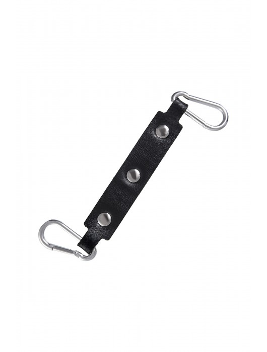 Черно-красные оковы из натуральной кожи - Pecado - купить с доставкой в Барнауле