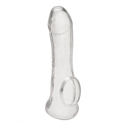 Прозрачная насадка на пенис Transparent Penis Enhancing Sleeve Extension - 15,9 см. - BlueLine - в Барнауле купить с доставкой