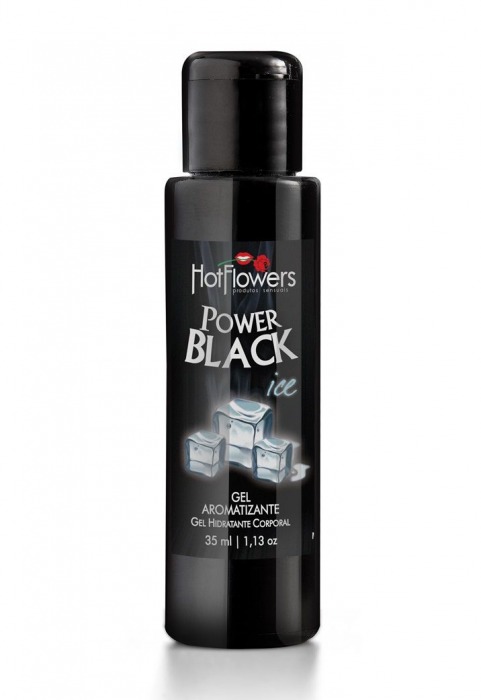 Стимулирующий гель для массажа Power Black - 35 мл. - HotFlowers - купить с доставкой в Барнауле