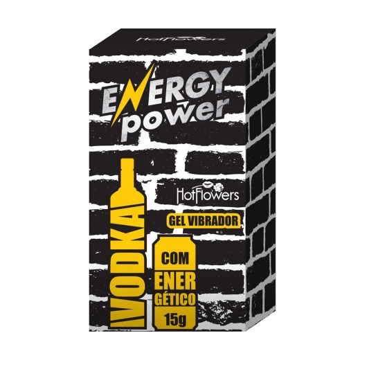 Стимулирующий гель для двоих Energy Power с эффектом вибрации - 15 гр. - HotFlowers - купить с доставкой в Барнауле