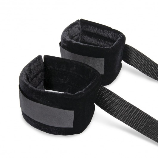 Эротический набор 4PC Bondage Bed Strap   Flogger Kit - Lux Fetish - купить с доставкой в Барнауле