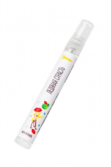 Охлаждающе-возбуждающий оральный спрей «Ледяная страсть» со вкусом мяты и ванили - 10 мл. - ToyFa - купить с доставкой в Барнауле