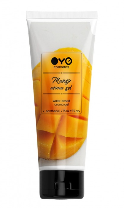 Лубрикант на водной основе OYO Aroma Gel Mango с ароматом манго - 75 мл. - OYO - купить с доставкой в Барнауле