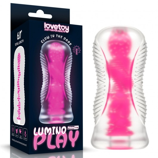 Светящийся в темноте мастурбатор 6.0 Lumino Play Masturbator - Lovetoy - в Барнауле купить с доставкой