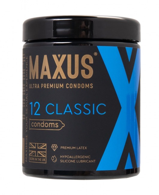 Классические презервативы MAXUS Classic - 12 шт. - Maxus - купить с доставкой в Барнауле