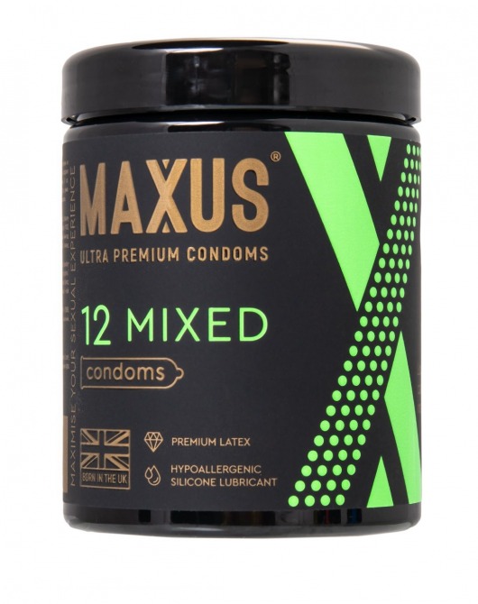 Презервативы MAXUS Mixed - 12 шт. - Maxus - купить с доставкой в Барнауле