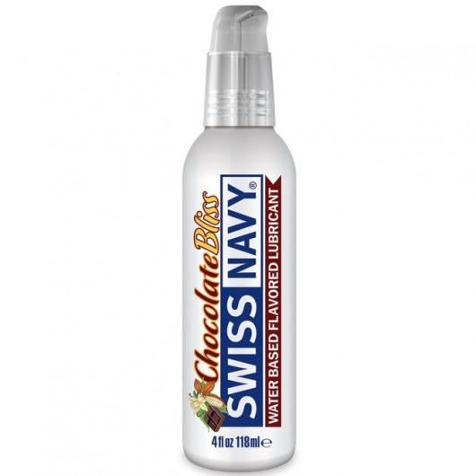 Лубрикант с ароматом шоколада Swiss Navy Chocolate Bliss Lube - 118 мл. - Swiss navy - купить с доставкой в Барнауле