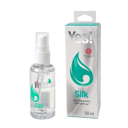 Силиконовая гипоаллергенная вагинальная смазка Yes Silk - 50 мл. - Sitabella - купить с доставкой в Барнауле