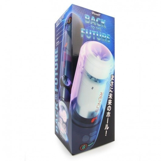 Черный вибромастурбатор Back To The Future - Rends - в Барнауле купить с доставкой