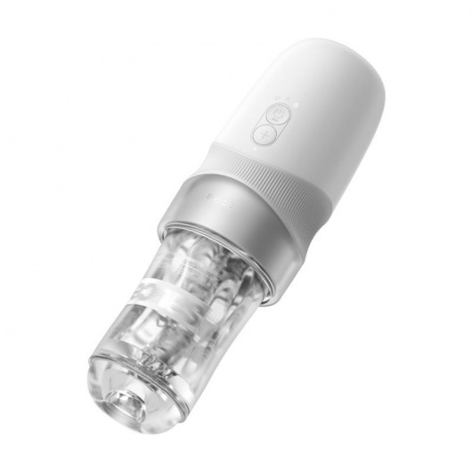 Белый автоматический мастурбатор Extra Sauce - Sauce - в Барнауле купить с доставкой