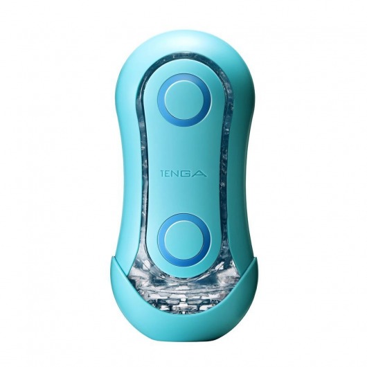 Голубой мастурбатор Tenga Flip ORB Ocean - Tenga - в Барнауле купить с доставкой