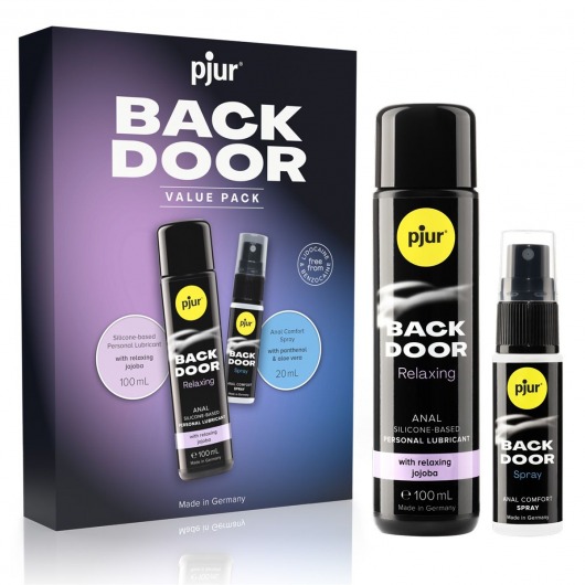 Набор для анального секса pjur Back Door Value Pack - Pjur - купить с доставкой в Барнауле