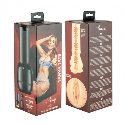 Мастурбатор-вагина FeelTanya Stroker - Kiiroo - в Барнауле купить с доставкой