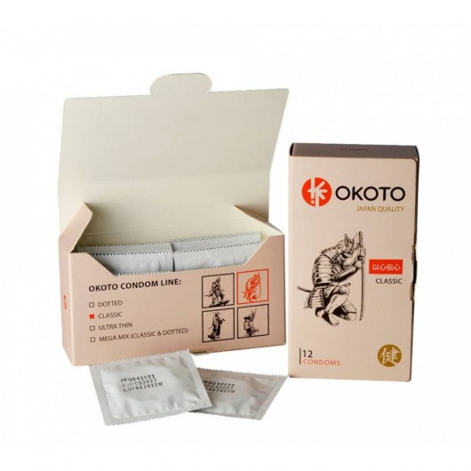 Презервативы OKOTO Classic - 12 шт. - Sitabella - купить с доставкой в Барнауле