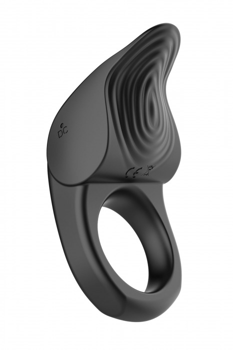 Черное эрекционное виброкольцо Vibro Lust Ring - MALESATION - в Барнауле купить с доставкой