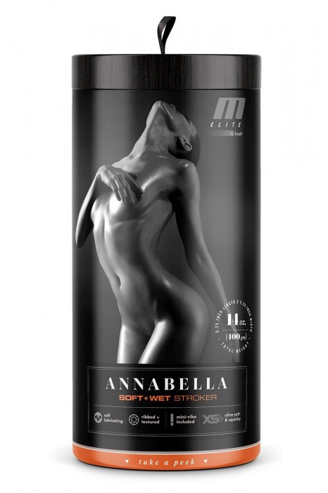Маструбатор-вагина Soft   Wet Annabella Realistic Beige Masturbator - Blush Novelties - в Барнауле купить с доставкой