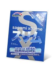 Презерватив Sagami Xtreme FEEL FIT 3D - 1 шт. - Sagami - купить с доставкой в Барнауле